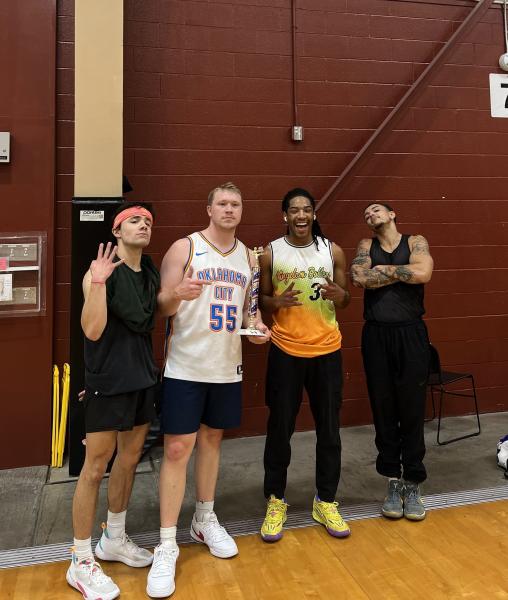 T.J. Warren's Bubble Buddies team