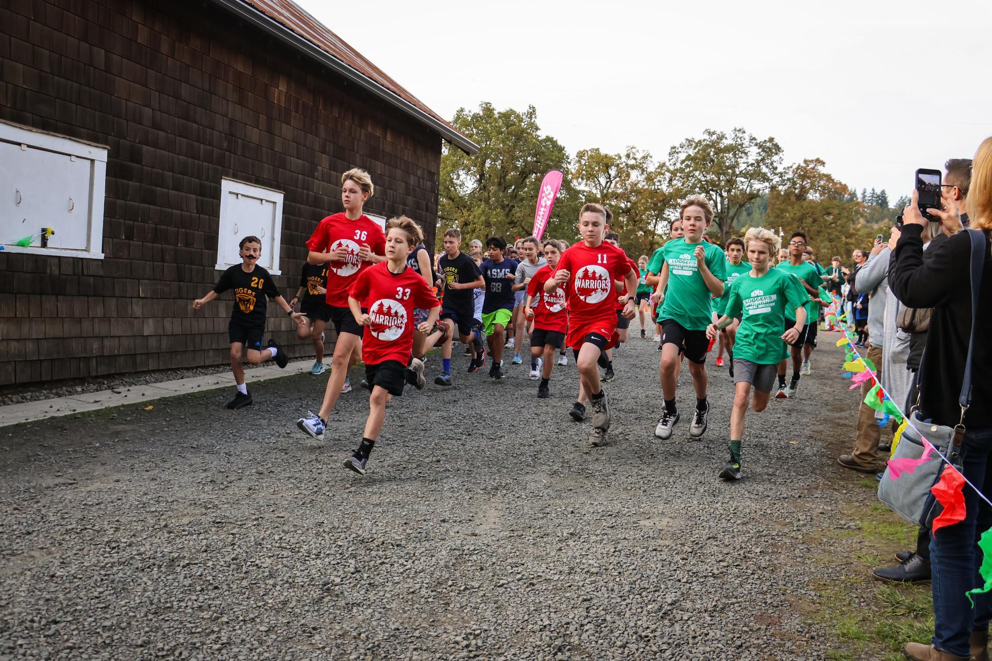 cross country at Dorris Ranch