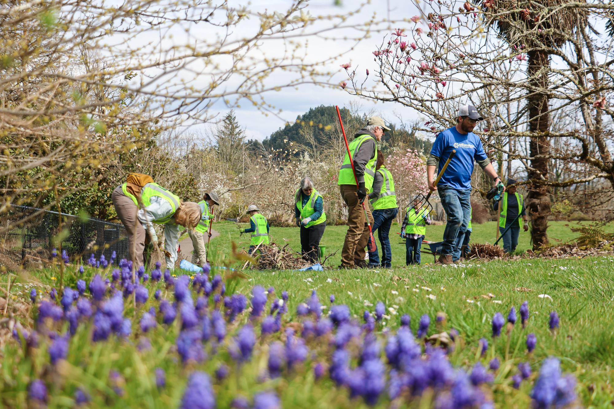 Volunteers at Ruff Park