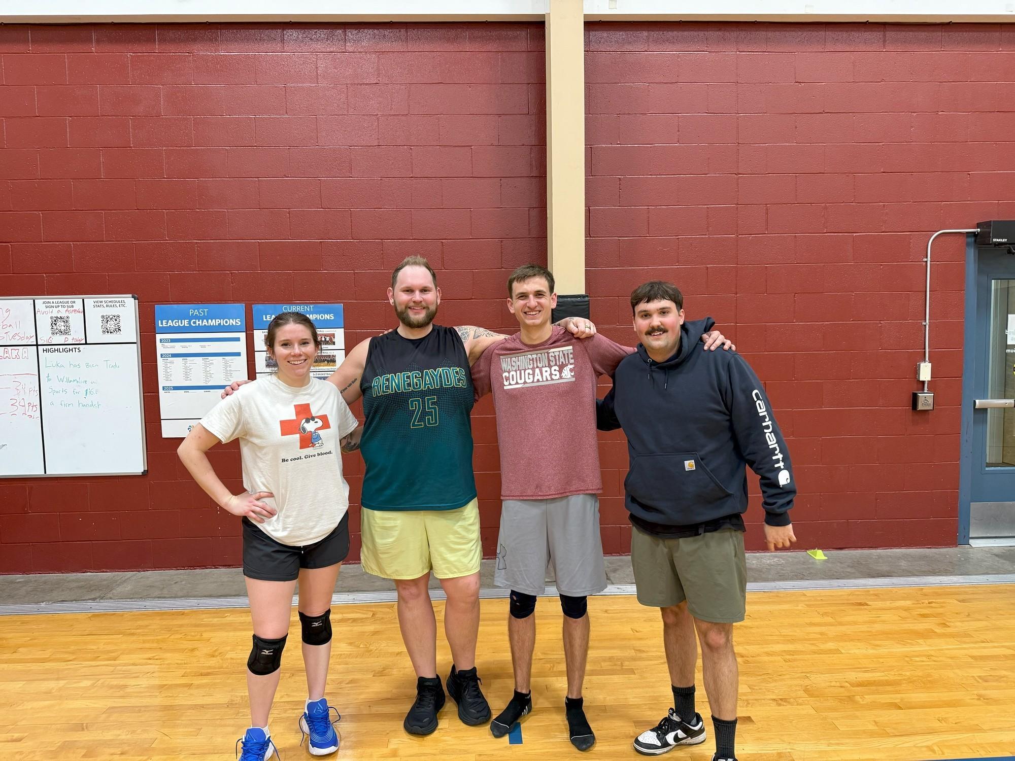 volleyball adult rec sports team