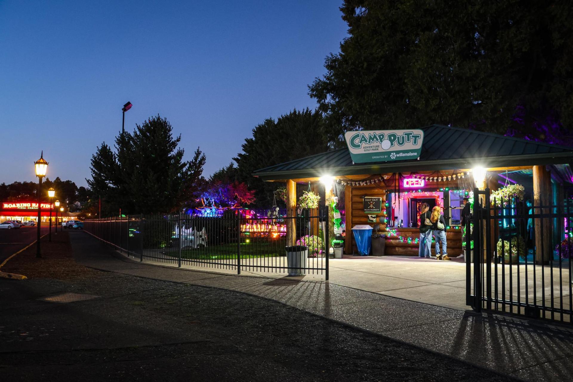 Camp Putt during Ghostly Golf