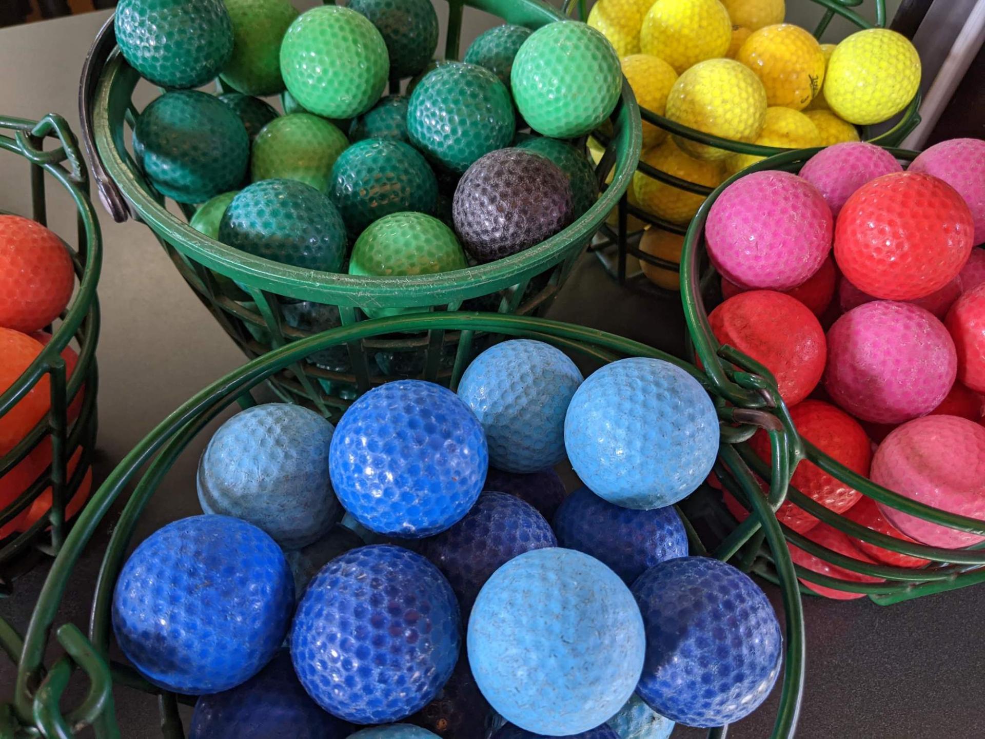 golf balls